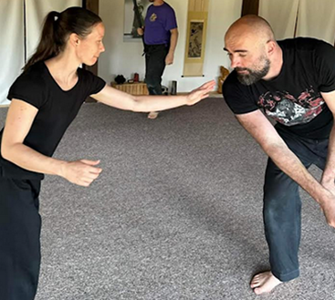 Bodzás Ágnes jiu-jitsu oktató